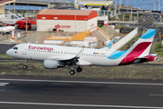 Eurowings Airbus A320-214 (D-AEWU) at  La Palma (Santa Cruz de La Palma), Spain