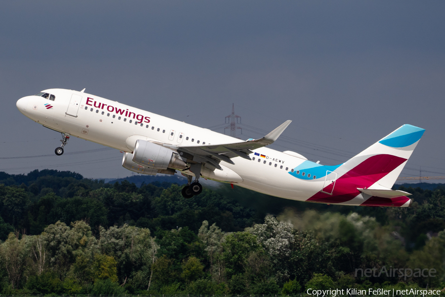 Eurowings Airbus A320-214 (D-AEWV) | Photo 465976