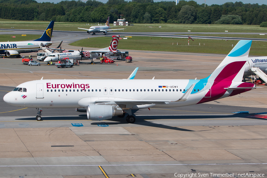 Eurowings Airbus A320-214 (D-AEWV) | Photo 165108