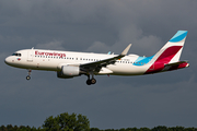 Eurowings Airbus A320-214 (D-AEWV) at  Hamburg - Fuhlsbuettel (Helmut Schmidt), Germany