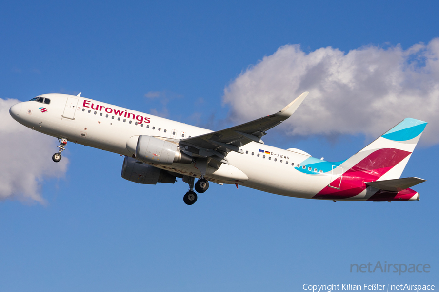 Eurowings Airbus A320-214 (D-AEWV) | Photo 497181