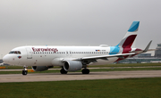 Eurowings Airbus A320-214 (D-AEWV) at  Manchester - International (Ringway), United Kingdom