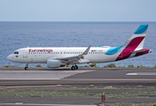 Eurowings Airbus A320-214 (D-AEWV) at  La Palma (Santa Cruz de La Palma), Spain