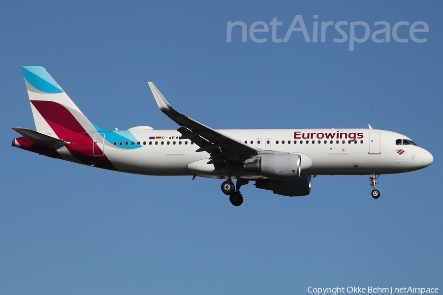 Eurowings Airbus A320-214 (D-AEWW) | Photo 191497