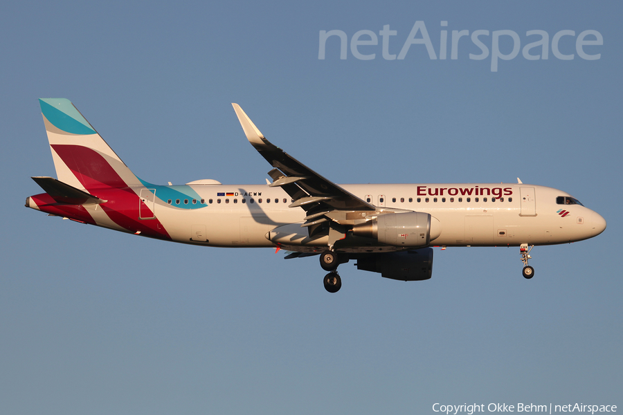 Eurowings Airbus A320-214 (D-AEWW) | Photo 213610