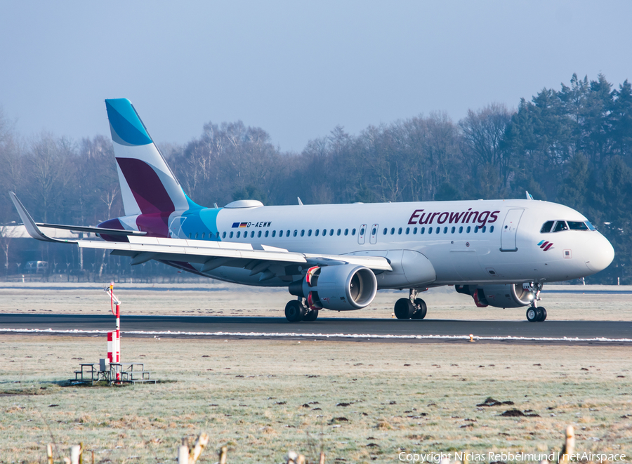 Eurowings Airbus A320-214 (D-AEWW) | Photo 226150
