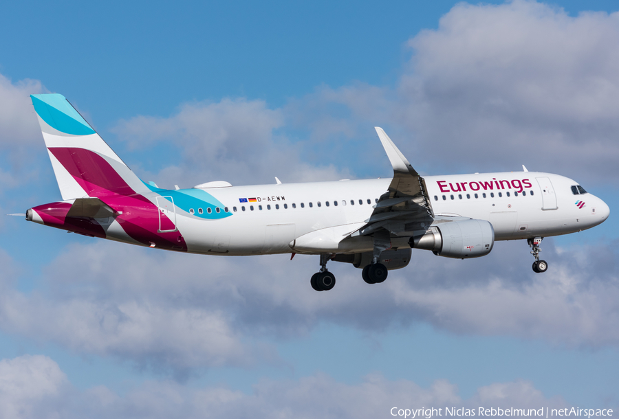 Eurowings Airbus A320-214 (D-AEWW) | Photo 228843