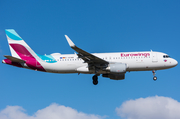 Eurowings Airbus A320-214 (D-AEWW) at  Hamburg - Fuhlsbuettel (Helmut Schmidt), Germany