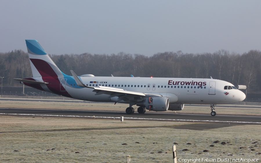 Eurowings Airbus A320-214 (D-AEWW) | Photo 268782