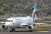 Eurowings Airbus A320-214 (D-AEWW) at  La Palma (Santa Cruz de La Palma), Spain