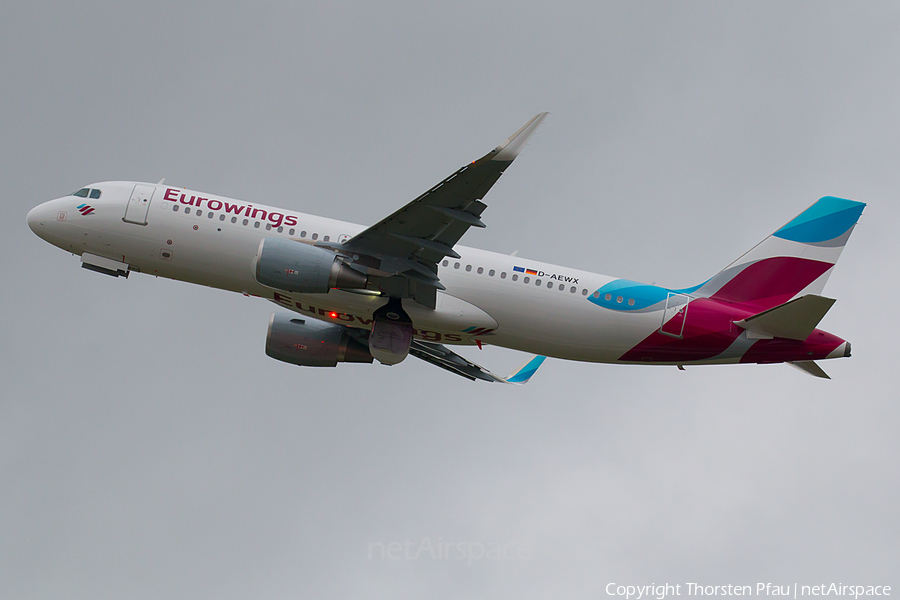 Eurowings Airbus A320-214 (D-AEWX) | Photo 91236