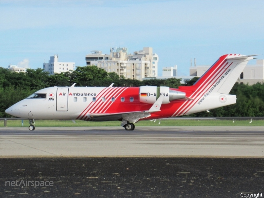 FAI Ambulance Bombardier CL-600-2B16 Challenger 604 (D-AFAA) | Photo 534328