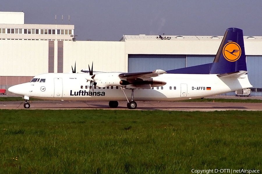 Lufthansa Regional (CityLine) Fokker 50 (D-AFFB) | Photo 141887