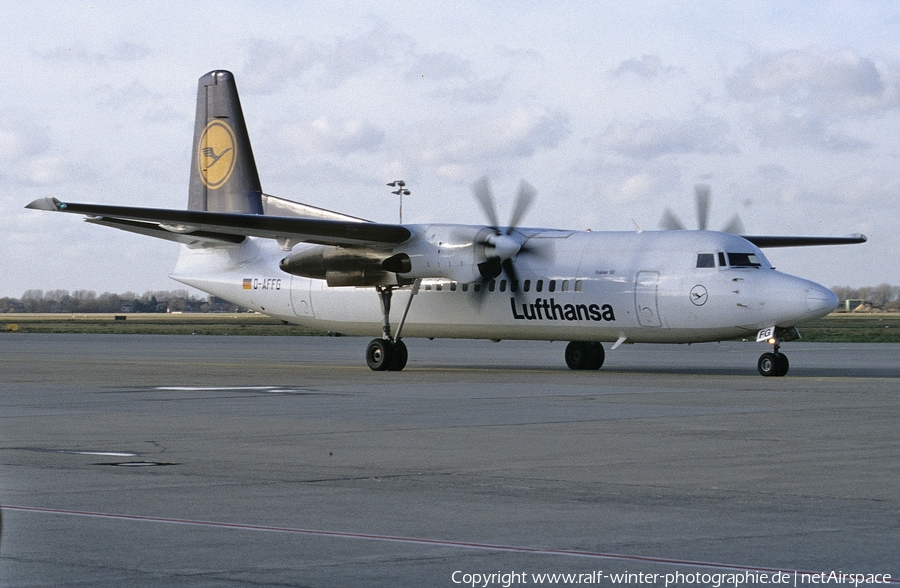 Lufthansa (CityLine) Fokker 50 (D-AFFG) | Photo 469722