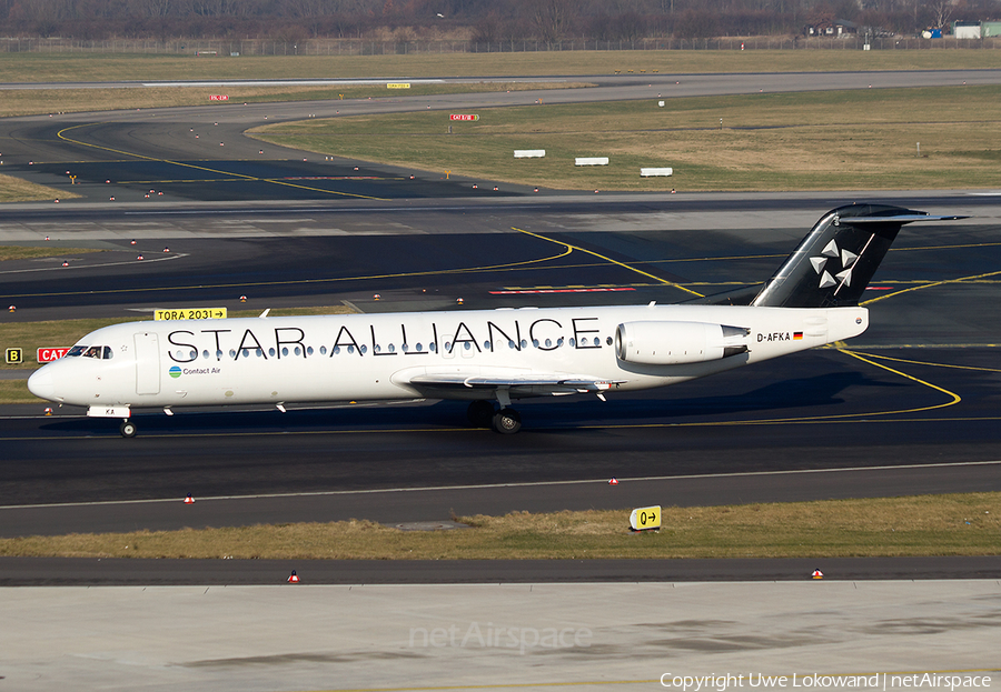 Contactair Fokker 100 (D-AFKA) | Photo 50898