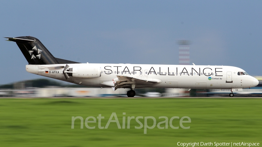 Contactair Fokker 100 (D-AFKA) | Photo 206874