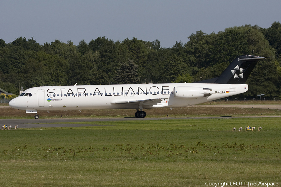 Contactair Fokker 100 (D-AFKA) | Photo 276550