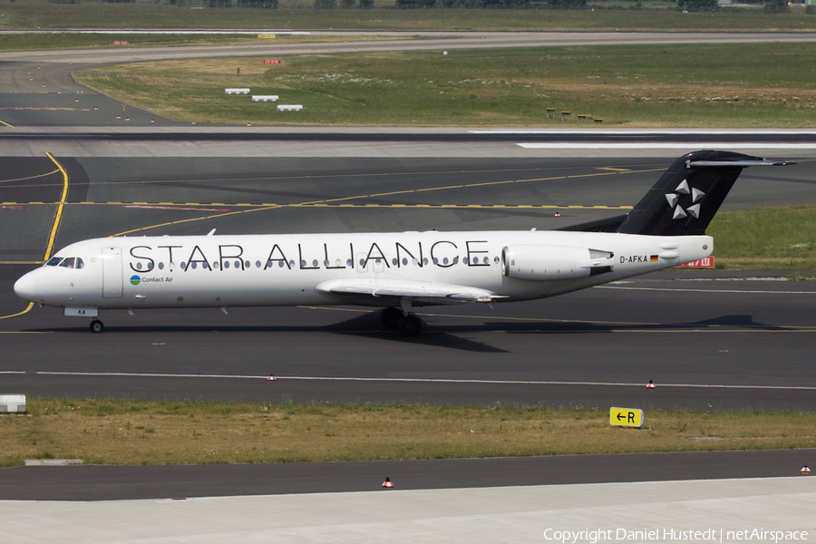 Contactair Fokker 100 (D-AFKA) | Photo 543817