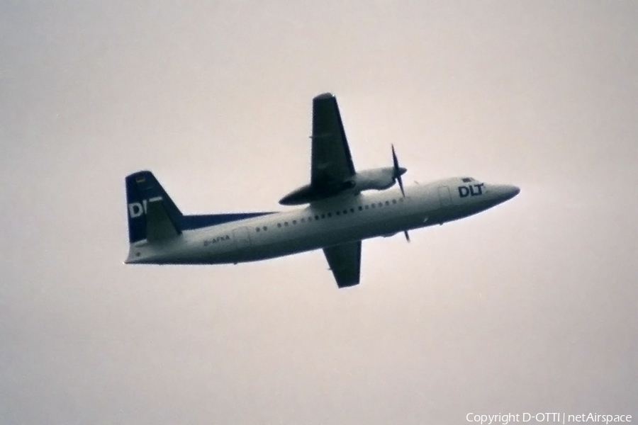 DLT Luftverkehrsgesellschaft Fokker 50 (D-AFKA) | Photo 203336