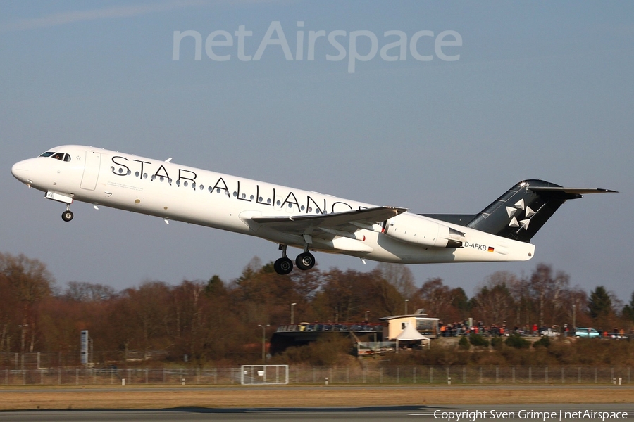 Contactair Fokker 100 (D-AFKB) | Photo 11711