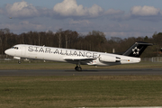 Contactair Fokker 100 (D-AFKB) at  Hamburg - Fuhlsbuettel (Helmut Schmidt), Germany