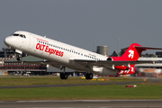 OLT Express Regional Fokker 100 (D-AFKB) at  Hamburg - Fuhlsbuettel (Helmut Schmidt), Germany