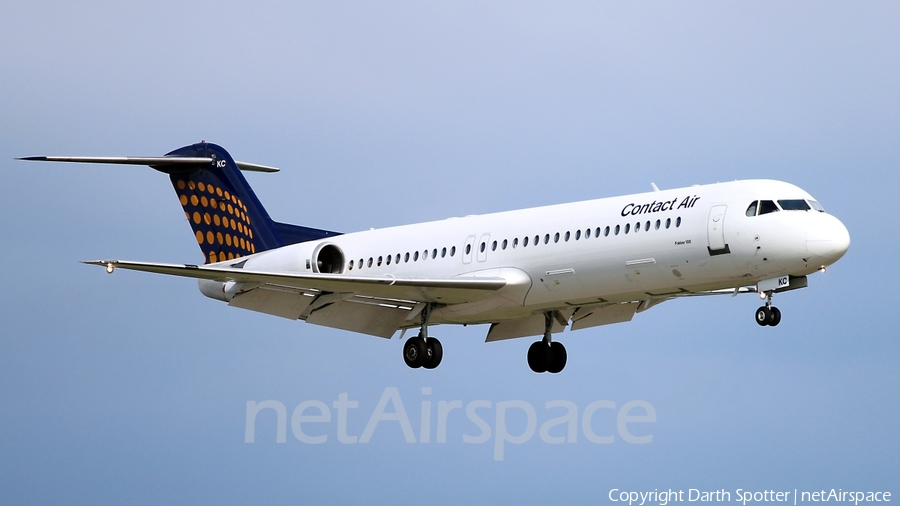 Contactair Fokker 100 (D-AFKC) | Photo 206877