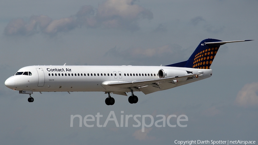 Contactair Fokker 100 (D-AFKC) | Photo 206879