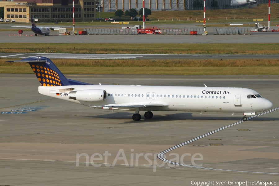 Contactair Fokker 100 (D-AFKC) | Photo 15990