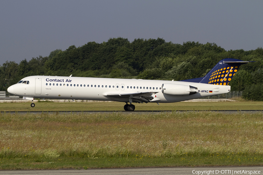 Contactair Fokker 100 (D-AFKC) | Photo 297255