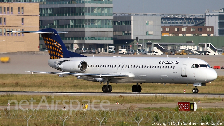 Contactair Fokker 100 (D-AFKD) | Photo 144825