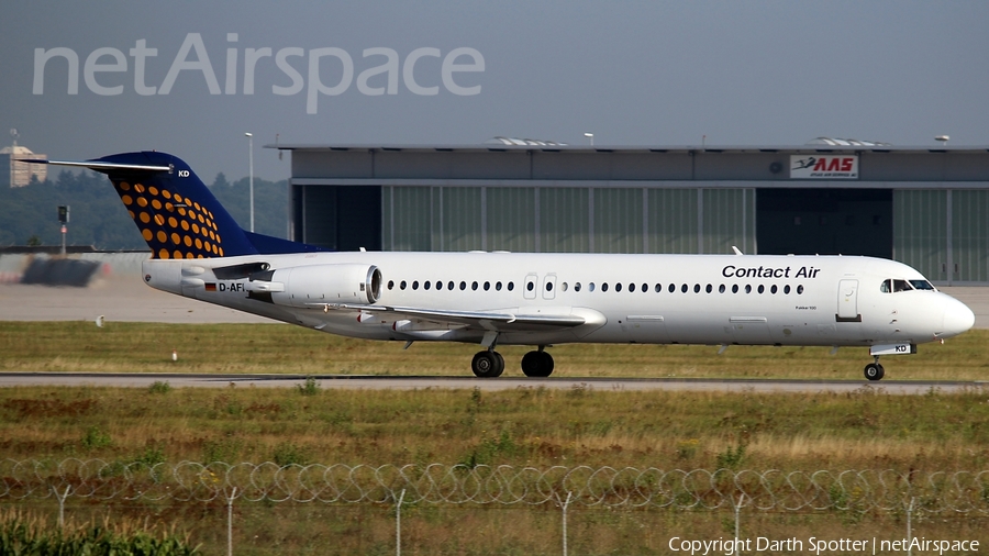 Contactair Fokker 100 (D-AFKD) | Photo 144826