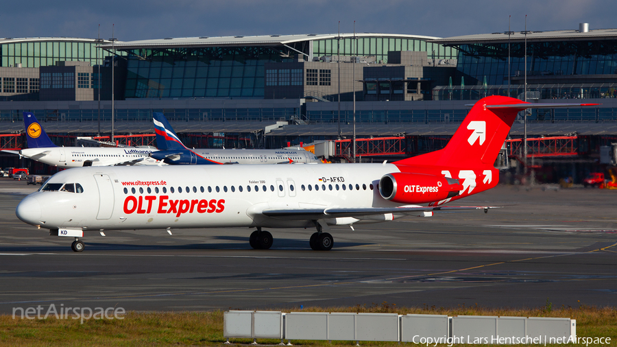 OLT Express Regional Fokker 100 (D-AFKD) | Photo 418314