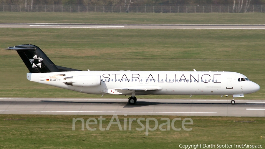 Contactair Fokker 100 (D-AFKF) | Photo 205821