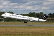 Contactair Fokker 100 (D-AFKF) at  Hamburg - Fuhlsbuettel (Helmut Schmidt), Germany