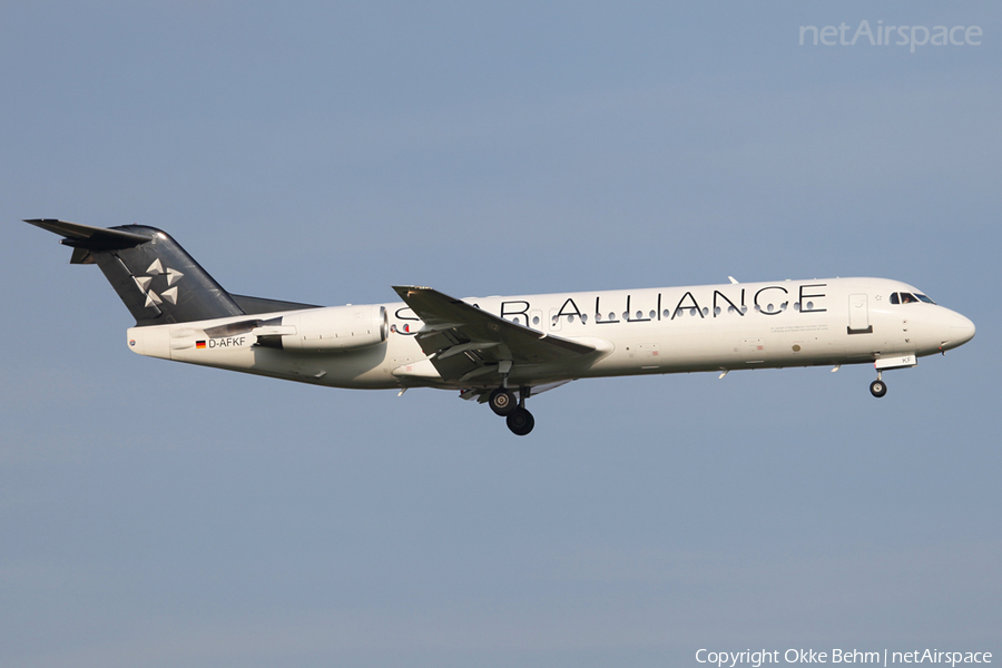 Contactair Fokker 100 (D-AFKF) | Photo 52292