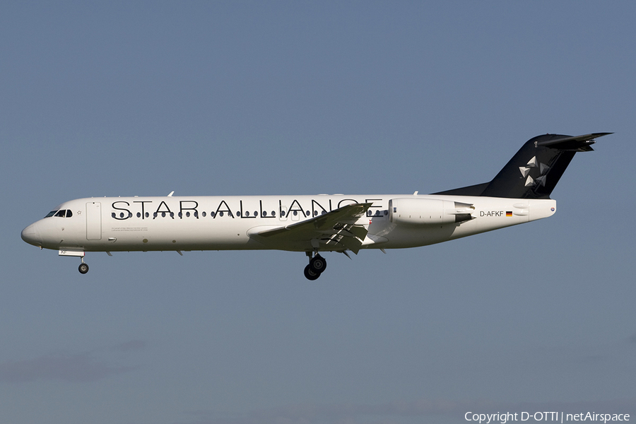 Contactair Fokker 100 (D-AFKF) | Photo 277500