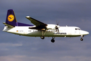 Lufthansa Regional Fokker 50 (D-AFKN) at  Hamburg - Fuhlsbuettel (Helmut Schmidt), Germany