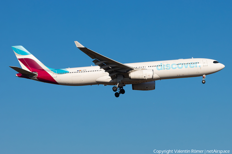 Discover Airlines Airbus A330-343 (D-AFYR) | Photo 681055
