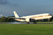 German Air Force (Luftwaffe) Airbus A350-941ACJ (D-AGAF) at  Hamburg - Fuhlsbuettel (Helmut Schmidt), Germany