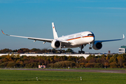 German Air Force Airbus A350-941ACJ (D-AGAF) at  Hamburg - Fuhlsbuettel (Helmut Schmidt), Germany