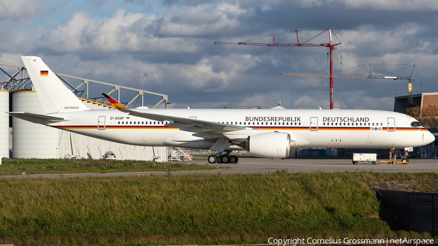 German Air Force Airbus A350-941ACJ (D-AGAF) | Photo 478559