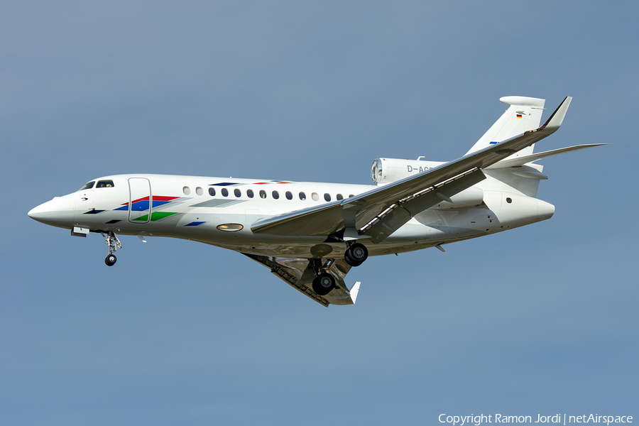 Volkswagen Air Service Dassault Falcon 7X (D-AGBE) | Photo 360242