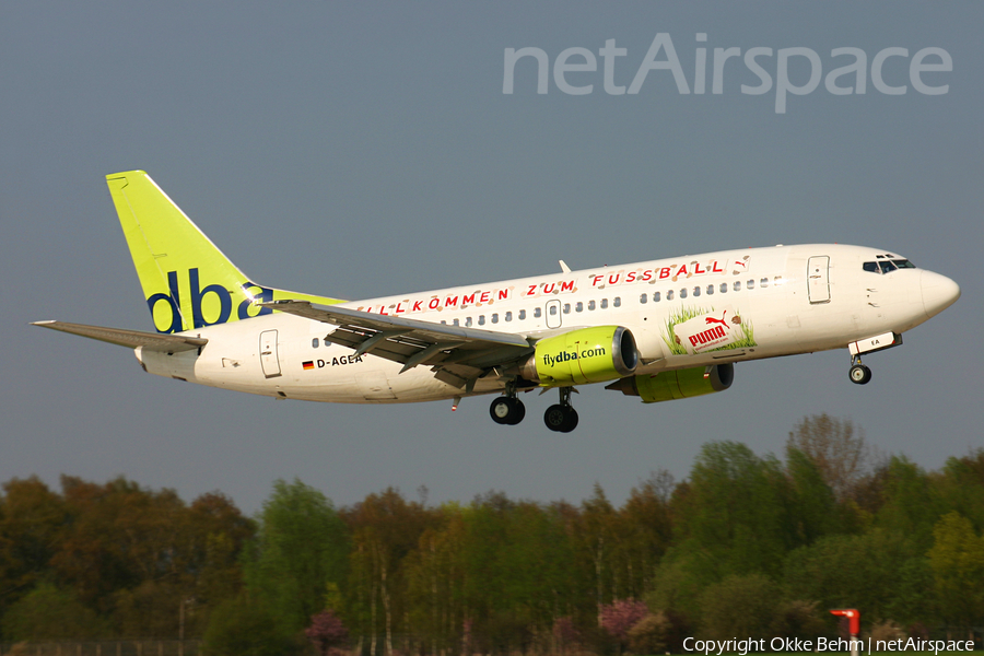 dba Boeing 737-322 (D-AGEA) | Photo 70754