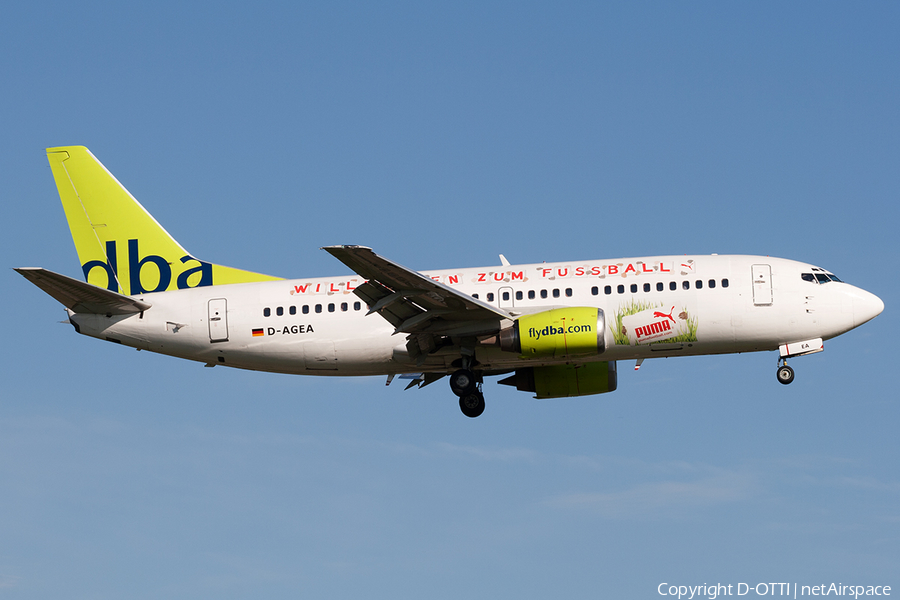 dba Boeing 737-322 (D-AGEA) | Photo 158211