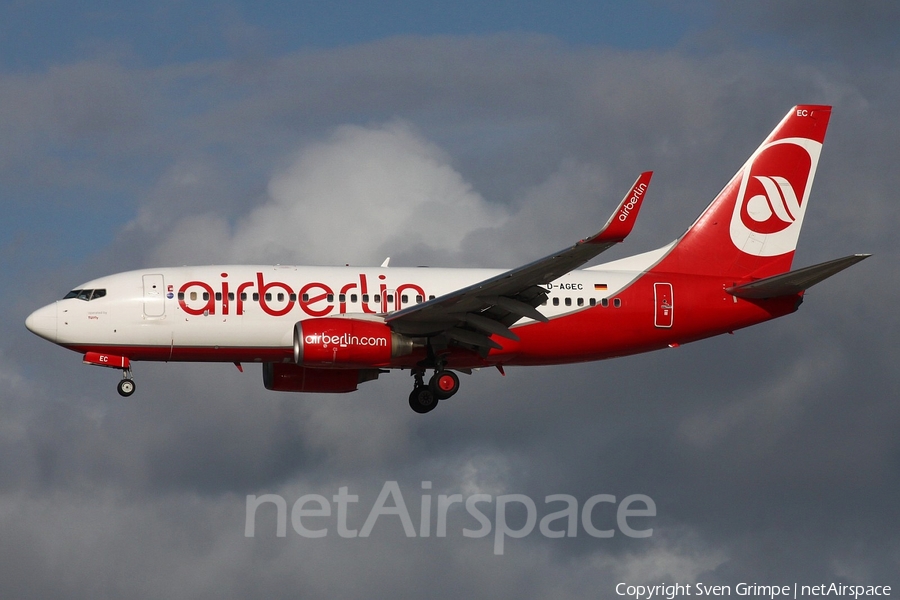 Air Berlin Boeing 737-76J (D-AGEC) | Photo 86978