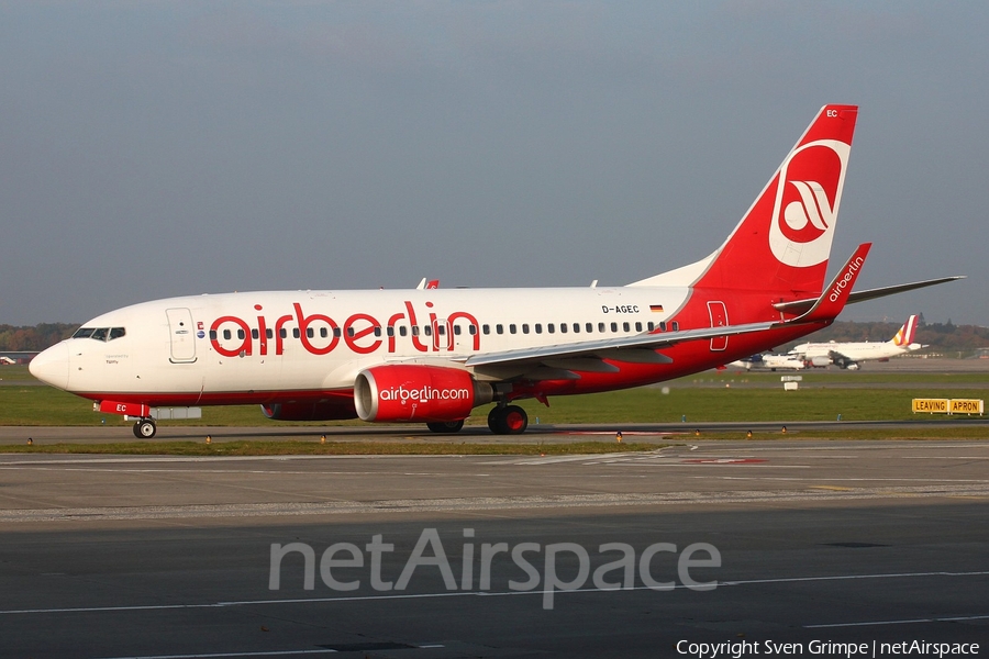 Air Berlin Boeing 737-76J (D-AGEC) | Photo 90012