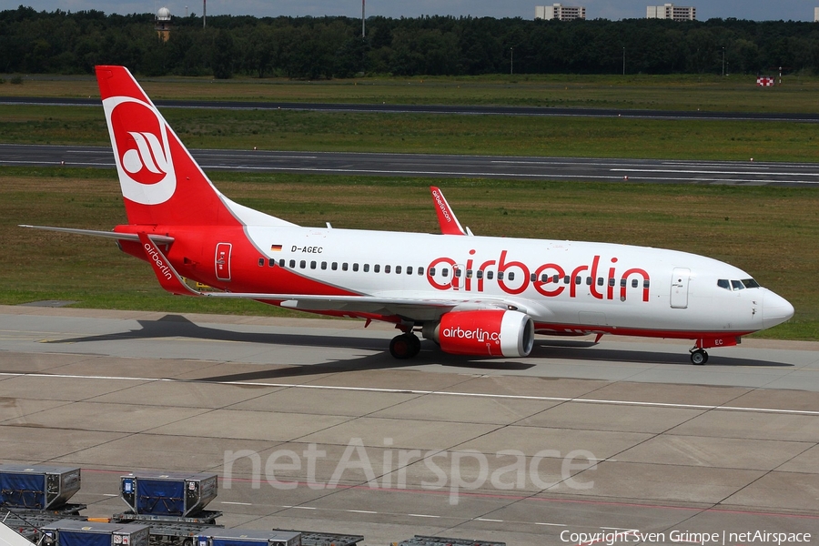 Air Berlin Boeing 737-76J (D-AGEC) | Photo 52872