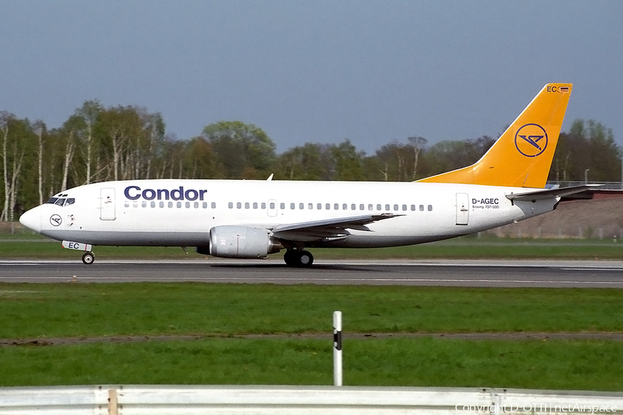 Condor Boeing 737-35B (D-AGEC) | Photo 142298
