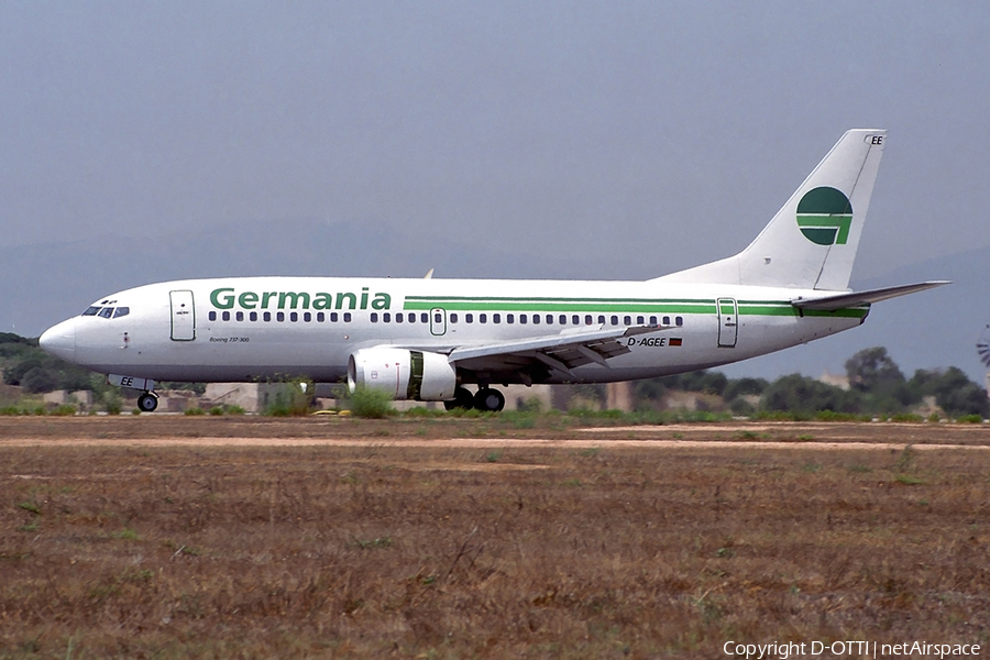 Germania Boeing 737-35B (D-AGEE) | Photo 143602
